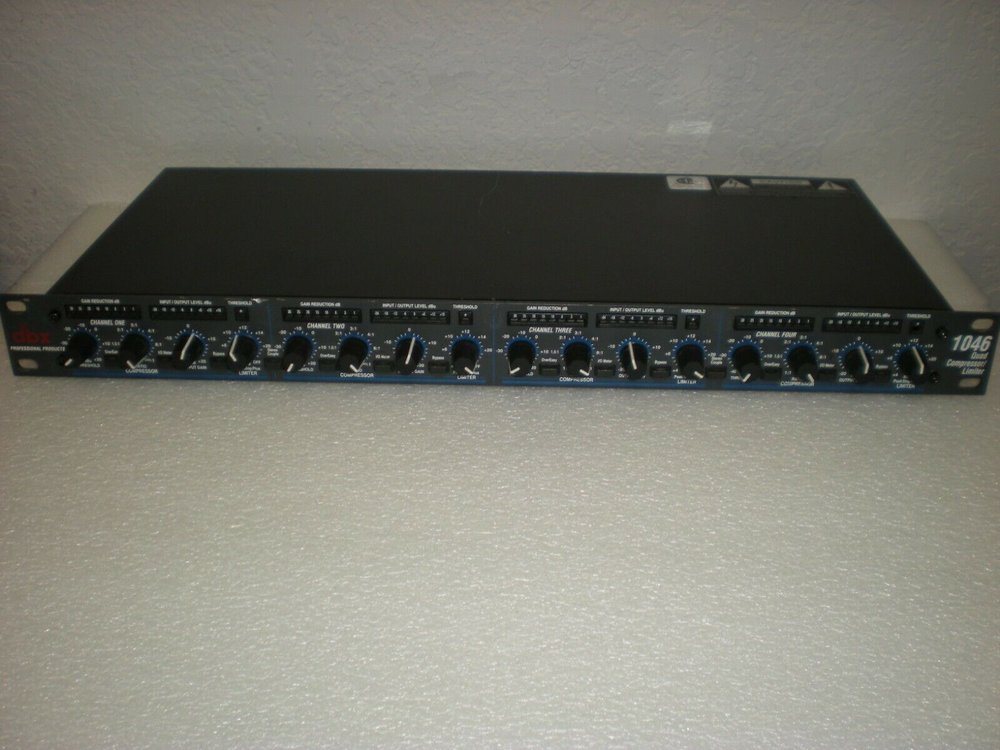 SOUND IMAGE — DBX 1046 Quad Compressor/limiter SOUND IMAGE — DBX 1046 Quad Compressor/limiter